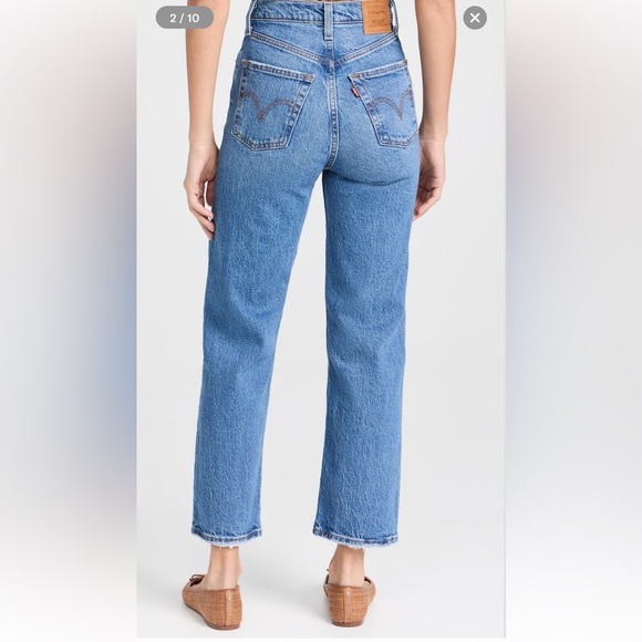 New! Levi’s Ribcage Ankle 32 - Picture 2 of 9